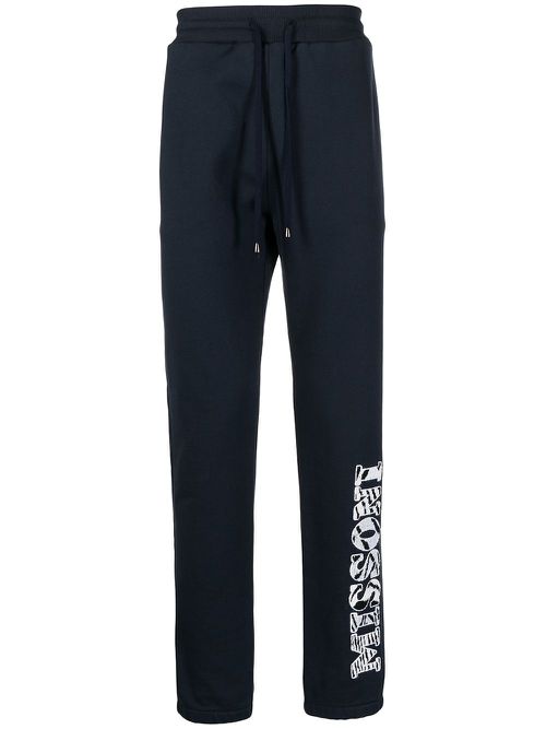 Leg-logo track pants - Blue