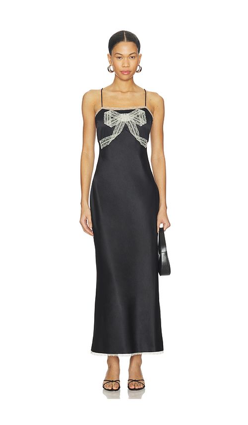 LoveShackFancy Isolie Dress in Black. L also in M, S, XL