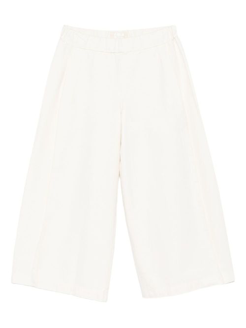 Sporto wide-leg trousers - White
