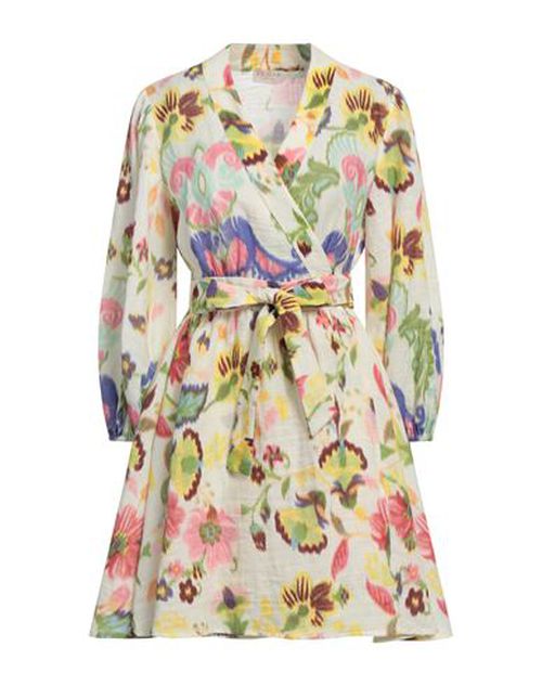 Woman Mini dress Light yellow