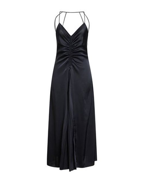 Woman Maxi dress Midnight blue Size 2 Polyester