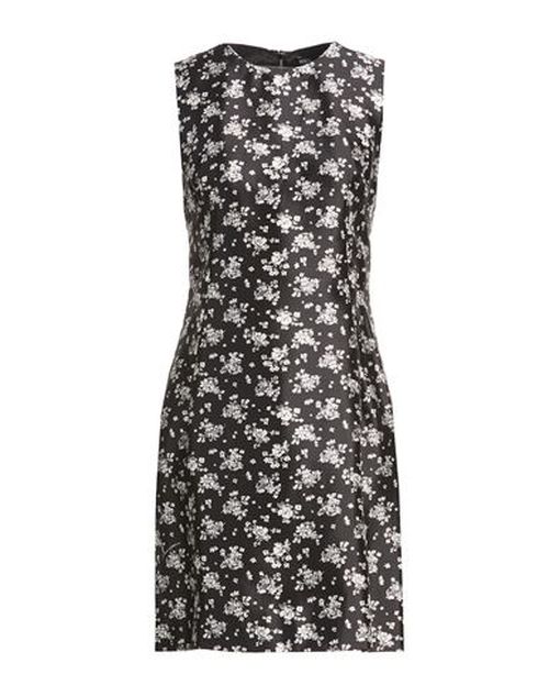 Woman Mini dress Black Size 4 Silk