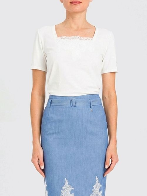 T-Shirt Woman color White