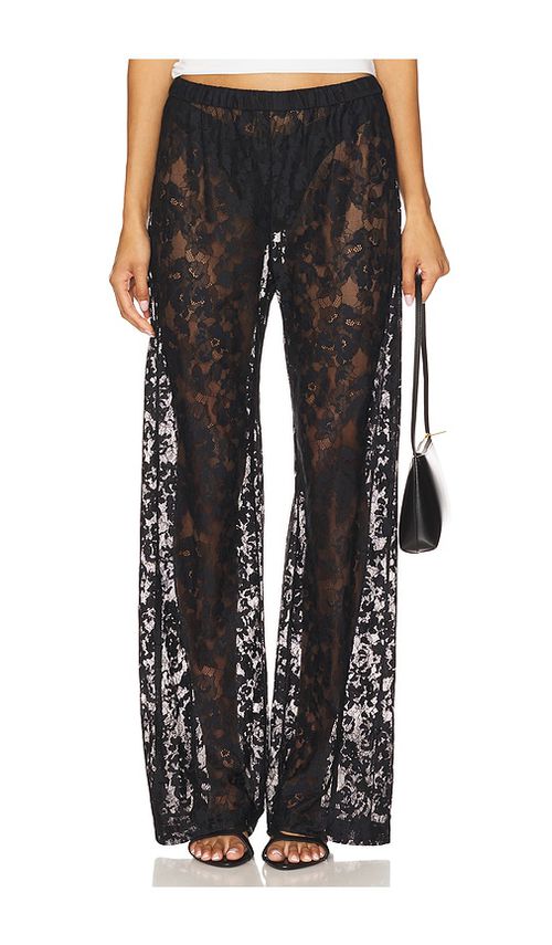 Amanda Uprichard x REVOLVE Mariko Pants in Black. - L also in XS