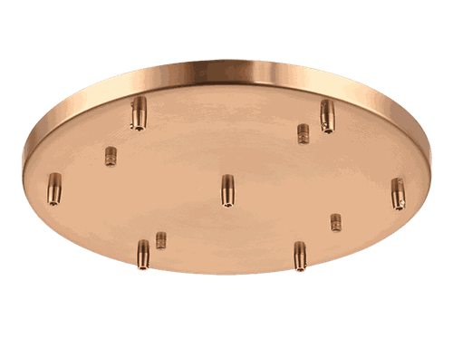 Aged Gold Brass Ceiling Canopy from the Multi Ceiling Canopy Line Voltage Collection