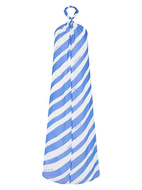 Women's Ava Striped Maxi Dress - Blue