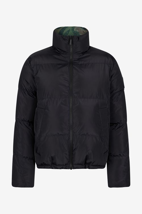 Reversible Tiger Camu Print Puffer Jacket