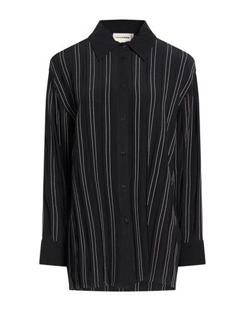 Woman Shirt Black Size M Silk
