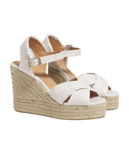 Bromelia wedge espadrilles