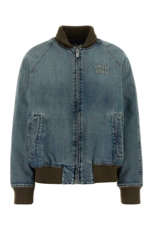 Denim Bomber Jacket