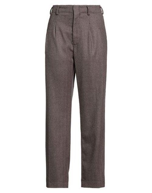 Woman Pants Brown Size 27 Polyester, Viscose, Elastane