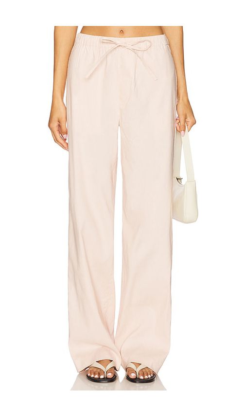 Rag & Bone PANTALON DE PLAGE EN LIN LOGAN en Blush.  S. Also en L