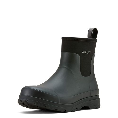 Men's Kelmarsh Shortie Rubber Boots in Black, D Medium Width
