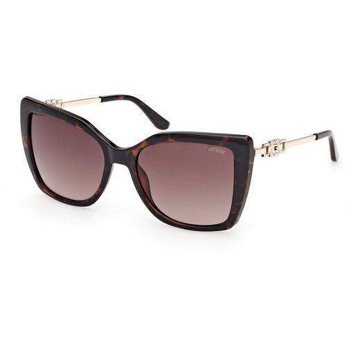 Guess Woman Guess GU00266 52F Sunglasses Injected Havana Brown Squared Norma