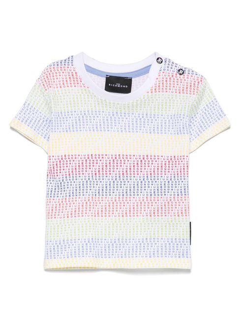 John Richmond Junior logo-print T-shirt - White