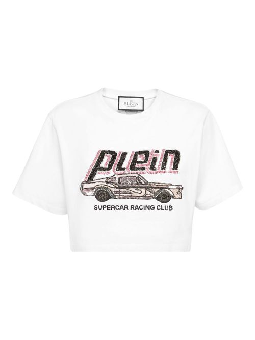 Plein Car T-shirt - White