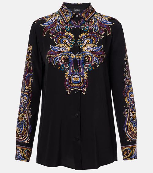 Paisley silk shirt