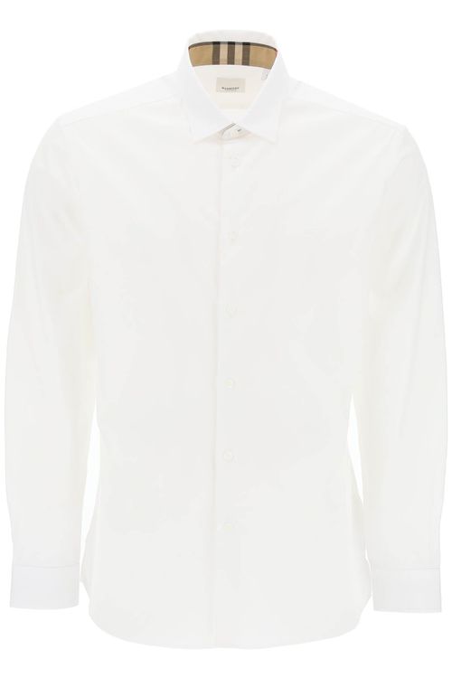 REGULAR FIT COTTON POPLIN SHIRT