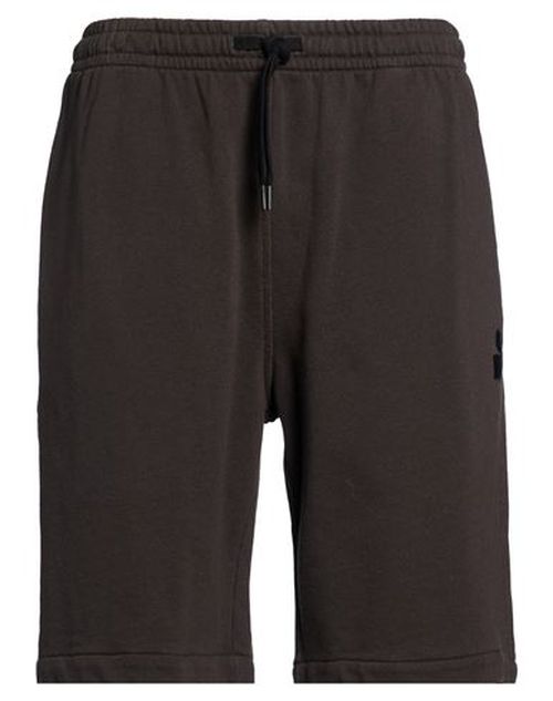 Man Shorts & Bermuda Shorts Charcoal Size L Cotton, Polyester, Polyamide
