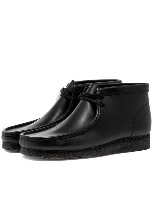 Wallabee leather Desert boots - Black