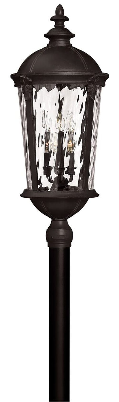 Black LED Post Top from the Windsor Collection
