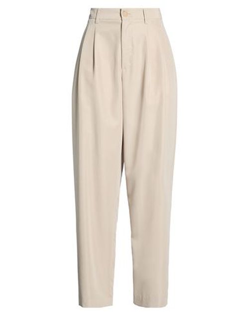 Woman Pants Beige Size 6 Modal, Polyester, Cotton