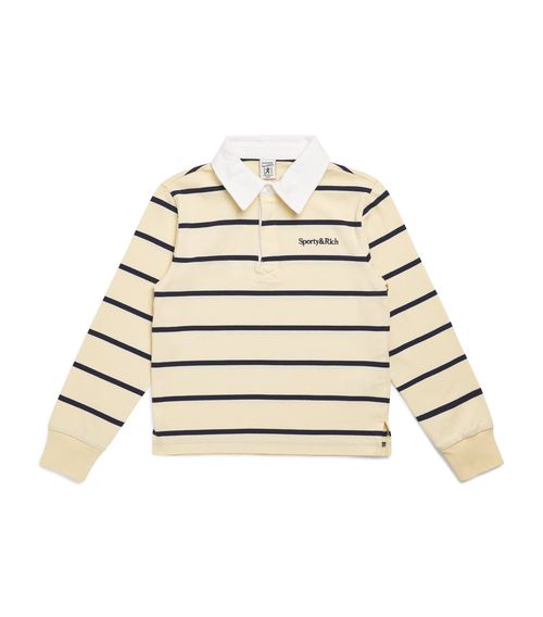 Cotton Logo Rugby Shirt