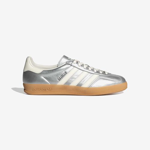 Adidas Gazelle Indoor - silver met./core white/core black - unisex