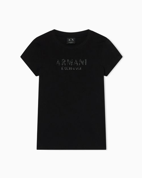Slim fit T-shirt in cotton jersey
