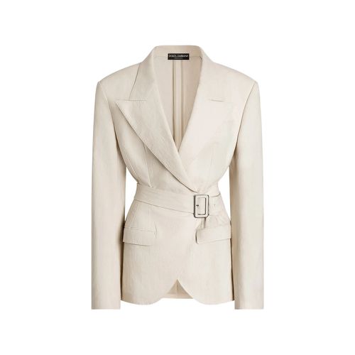 Single-breast Belted Jacket