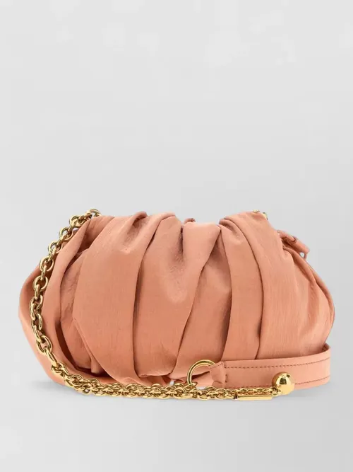 Chloé - woody fabric clutch bag