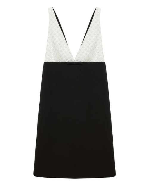 Emotional Essence Dress Black-Off White
