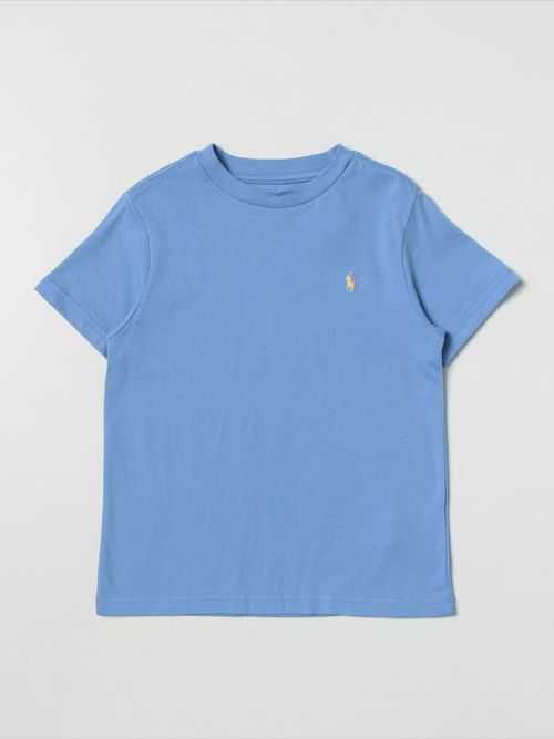 T-Shirt Kids color Gnawed Blue