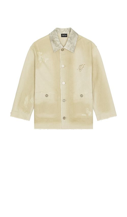 MADFRENZY Work Jacket in Beige. - S also in L, M, XL/1X