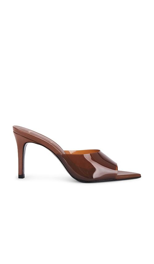 BLACK SUEDE STUDIO PANTOLETTE BELLE in Brown. Größe 8.5. Also in 6, 7, 7