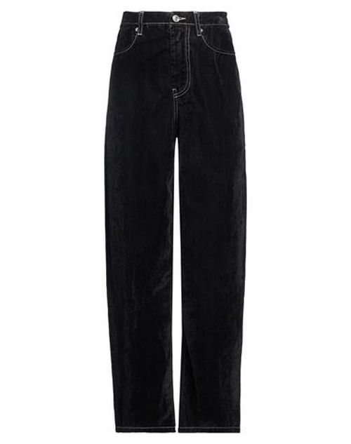 Woman Jeans Black Size 25 Cotton