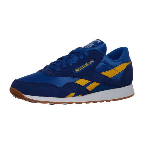 Reebok Reebok Sneaker bassa 'Classic Nylon' blu scuro / curry