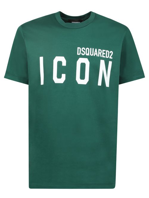 디스퀘어드2 남성 특징적인 아이콘 로고가 있는 티셔츠 12623210