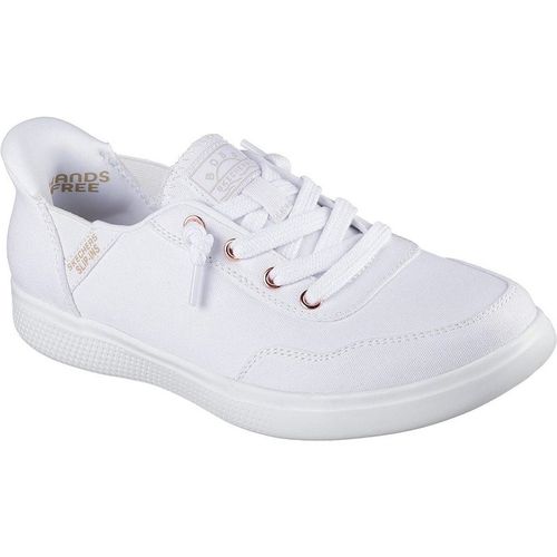 Skechers Womens Skipper Keep It Sweet Slip On Trainers in White
