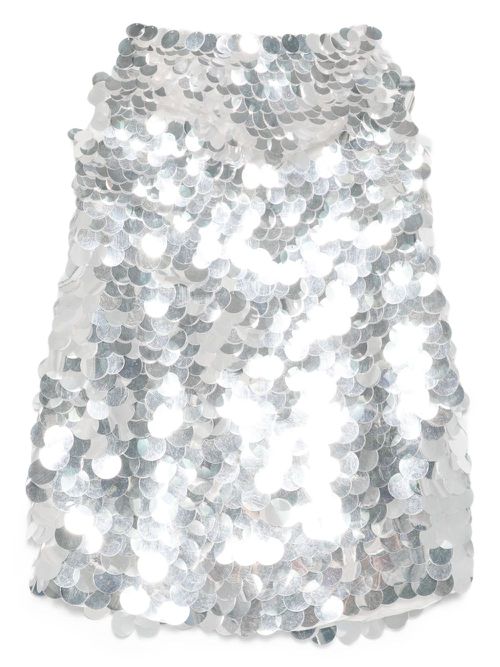 Lainey sequin-embellished mini dress - White
