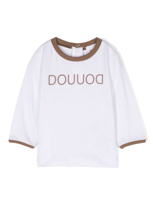 Logo-print cotton T-shirt - White