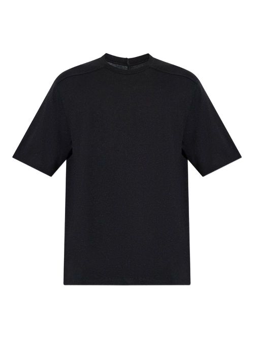 Short-sleeve round-neck T-shirt - Black