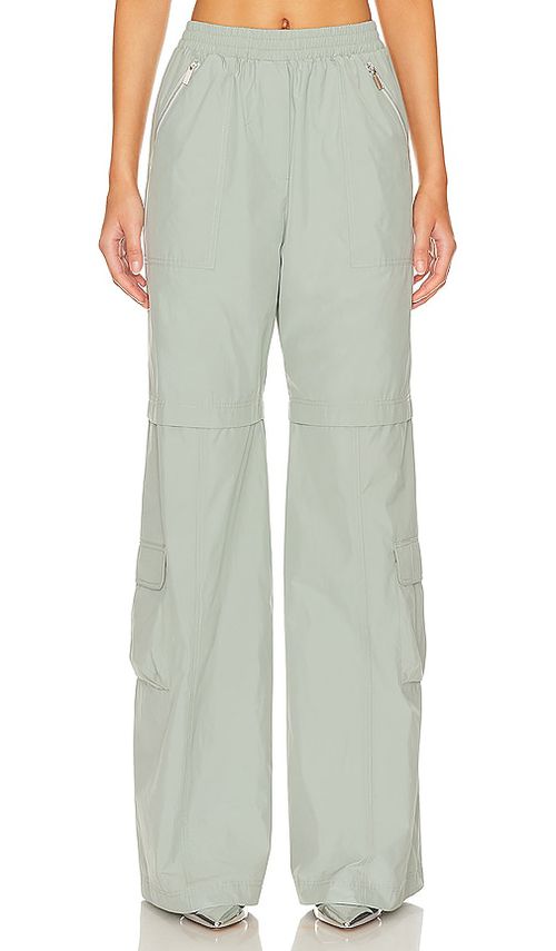 Amanda Uprichard HOSEN GIA in Sage. Größe XL. Also in