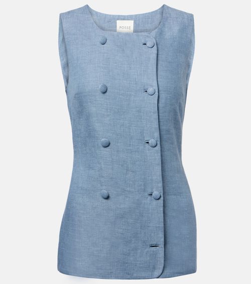 Thea linen top