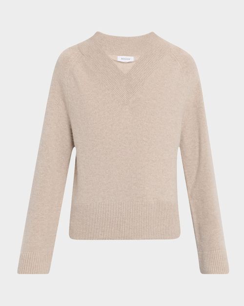 Premium Cashmere V-Neck Sweater