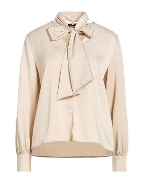 Woman Top Beige Size 10 Polyester