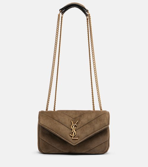 Loulou Mini suede shoulder bag