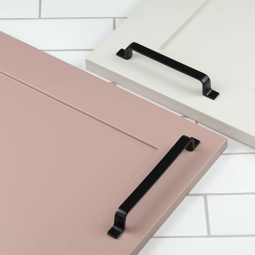 Handle & Home Matt Black Strap Handles - 160mm Handle