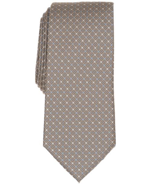 Men's Brost Geometric Classic Tie - Taupe