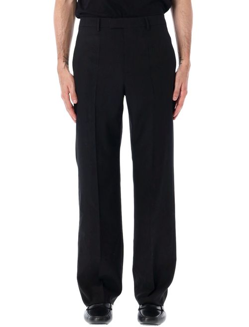Slim Fit Wool Trousers - Size 48